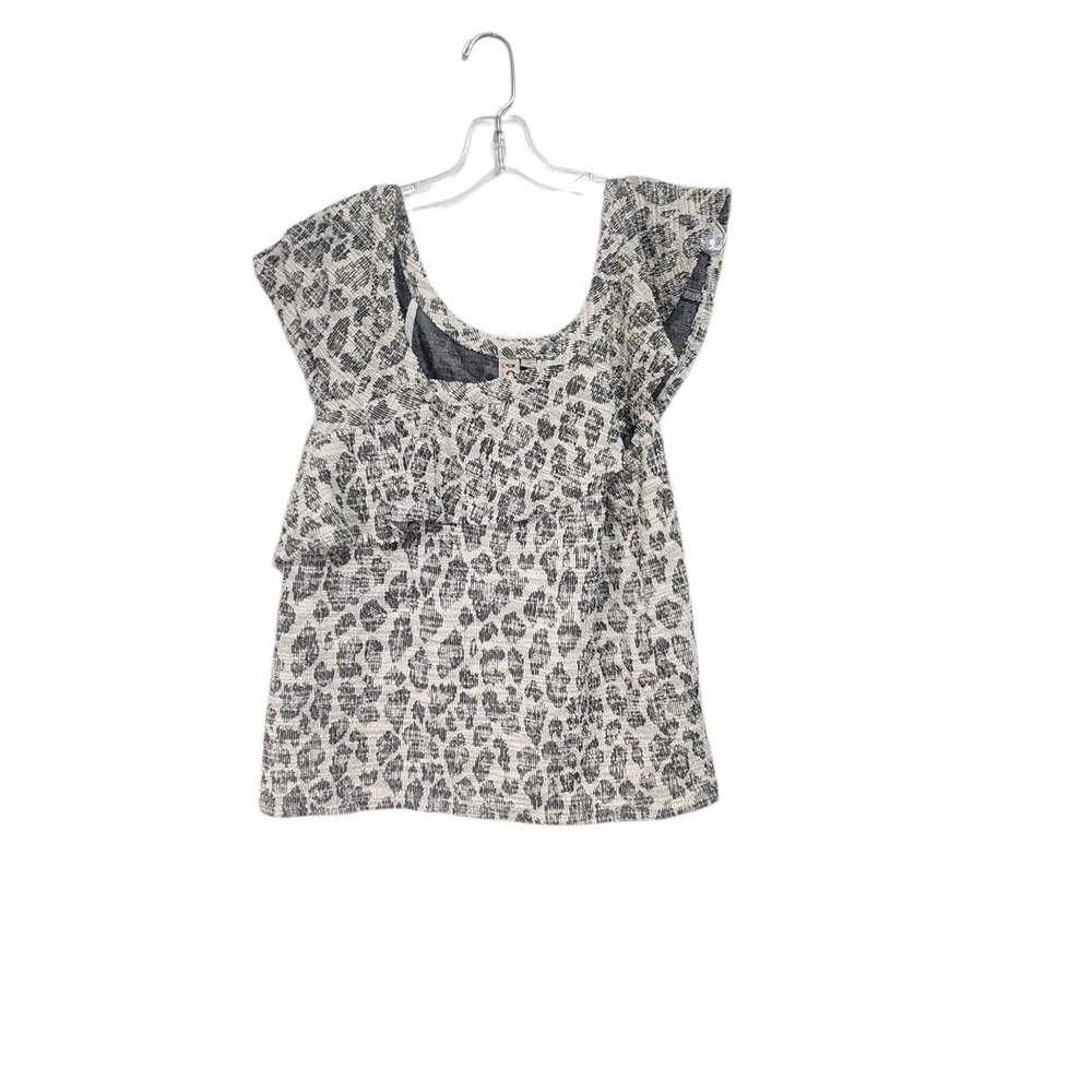Dolan Leopard‎ Print Top Women Size M NWT